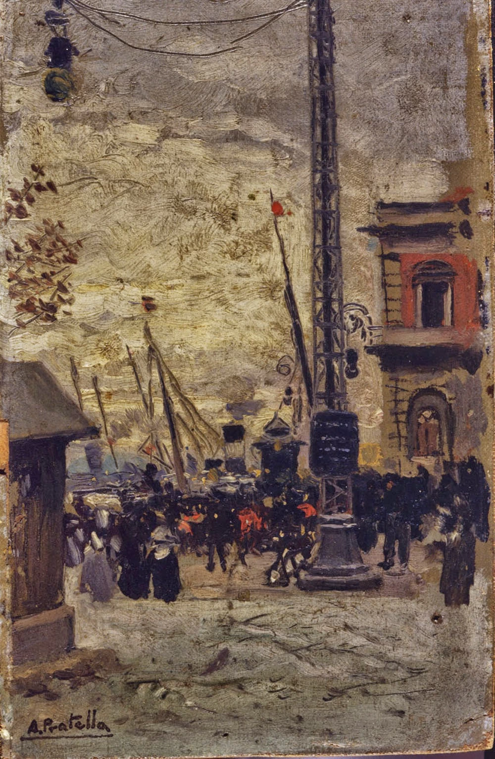 131-Il porto di Napoli - Museo Nazionale della Scienza e della Tecnologia Leonardo da Vinci. Collezione Ros  